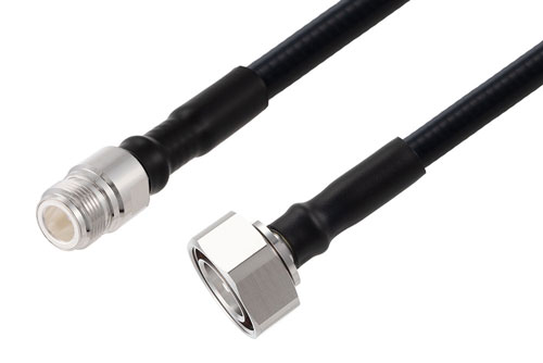 7/16 DIN Male to N Female Cable Using SPF-375 Coax