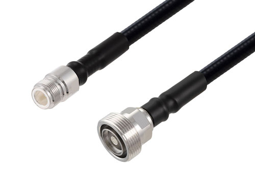 7/16 DIN Female to N Female Cable Using SPO-375 Coax