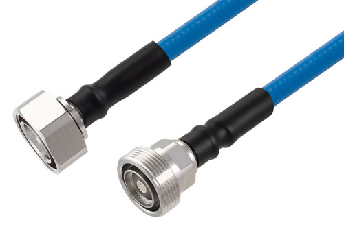 7/16 DIN Male to 7/16 DIN Female Cable Using SPP-375-LLPL Coax