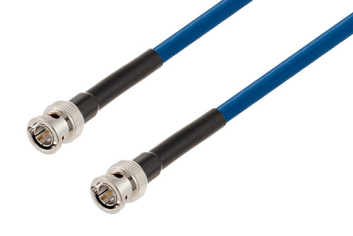 75 Ohm BNC Male to 75 Ohm BNC Male 12G SDI Cable Using 75 Ohm 4694R-BL Coax