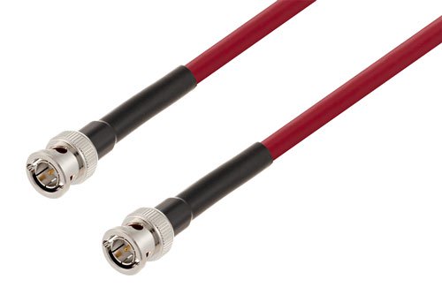 75 Ohm BNC Male to 75 Ohm BNC Male 12G SDI Cable Using 75 Ohm 4694R-RD Coax
