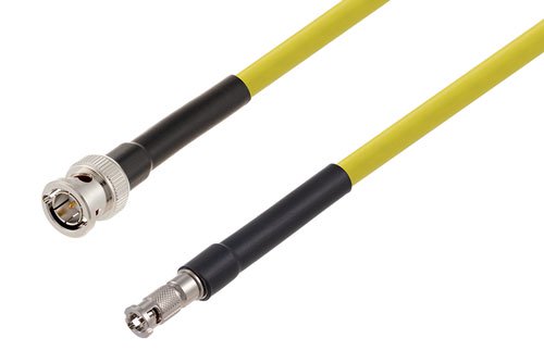 75 Ohm BNC Male to 75 Ohm HD-BNC Male 12G SDI Cable Using 75 Ohm 4694R-YW Coax