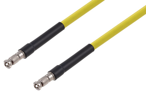 75 Ohm HD-BNC Male to 75 Ohm HD-BNC Male 12G SDI Cable Using 75 Ohm 4694R-YW Coax
