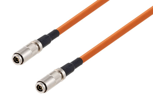 75 Ohm 1.0/2.3 Male to 75 Ohm 1.0/2.3 Male 12G SDI Cable Using 75 Ohm 4855R-OR Coax