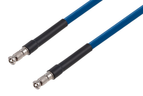 75 Ohm HD-BNC Male to 75 Ohm HD-BNC Male 6G SDI Cable Using 75 Ohm 1694A-BL Coax