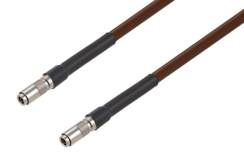 75 Ohm 1.0/2.3 Male to 75 Ohm 1.0/2.3 Male 6G SDI Cable Using 75 Ohm 1694A-BR Coax