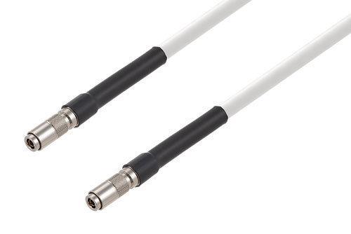 75 Ohm 1.0/2.3 Male to 75 Ohm 1.0/2.3 Male 6G SDI Cable Using 75 Ohm 1694A-WH Coax