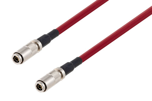 75 Ohm 1.0/2.3 Male to 75 Ohm 1.0/2.3 Male 6G SDI Cable Using 75 Ohm 1855A-RD Coax