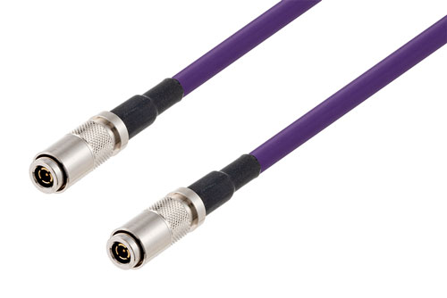 75 Ohm 1.0/2.3 Male to 75 Ohm 1.0/2.3 Male 6G SDI Cable Using 75 Ohm 1855A-VL Coax