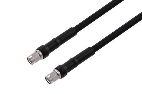 SMA Male to SMA Male Low Loss Cable Using TCOM-240 Coax with Times Microwave Components