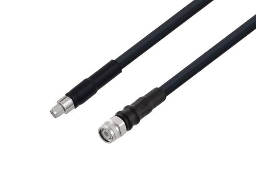 SMA Male to TNC Male Low Loss Cable Using LMR-400 Coax with HeatShrink
