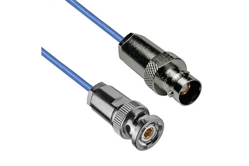 78 Ohm 3-Slot TRB Solder/Clamp Plug to 3-Lug TRB Solder/Clamp Jack for PE-30-02003 Twinax (.150 O.D.) Cable