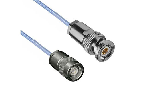 TRS Subminiature 3-Slot Solder/Clamp Plug to TRB 3-Slot Solder/Clamp Plug M17/176-00002 .129 O.D. Cable