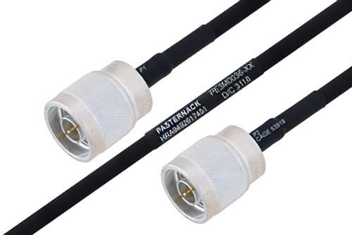 MIL-DTL-17 N Male to N Male Cable Using M17/84-RG223 Coax