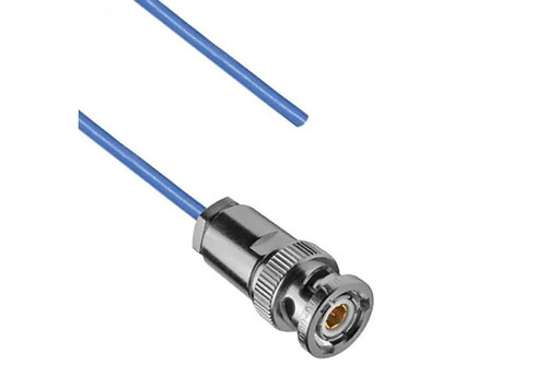 78 Ohm 3-Slot TRB Solder/Clamp Plug with Blunt Cut for PE-30-02003 Twinax (.150 O.D.) Cable