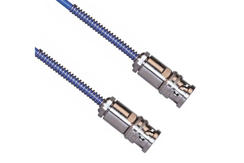 78 Ohm 3-Slot TRB Solder/Clamp Plug to Plug with Bend Relief for PE-30-02003 Twinax (.150 O.D.) Cable