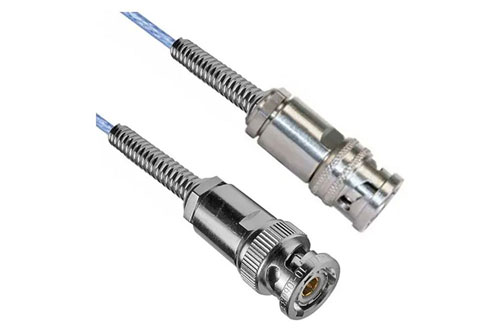 78 Ohm Bend Relief 3-Slot TRB Solder/Clamp Plug to Bend Relief 2-Slot TRB Solder/Clamp Plug for M17/176-00002 Twinax (.129 O.D.) Cable