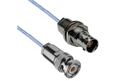 TRB 3-Slot Solder/Clamp Plug to TRB 3-Lug Solder/Clamp Non-Isolated Bulkhead Jack M17-176-00002 .129 O.D. Cable