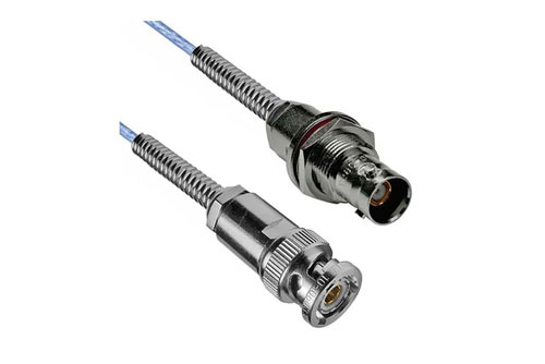 TRB Bend Relief 3-Slot Solder/Clamp Plug to TRB Bend Relief 3-Lug Solder/Clamp Non-Isolated Bulkhead Jack M17-176-00002 Cable