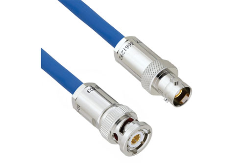Halogen Free TRB Plug to TRB Jack 1553 Cable Using 78 Ohm TWCH-78-2 Coax