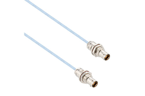 Lead Free 3-Lug TRB Non-Insulated Bulkhead Jack to Jack for 78 Ohm M17/176-00002 Cable