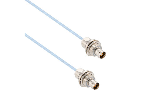 Lead Free 3-Lug TRB Bulkhead Insulated Jack to Jack for 78 Ohm M17/176-00002 Cable