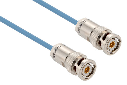 Lead Free 78 Ohm 3-Slot TRB Solder/Clamp Plug to Plug for PE-30-02003 Twinax (.150 O.D.) Cable