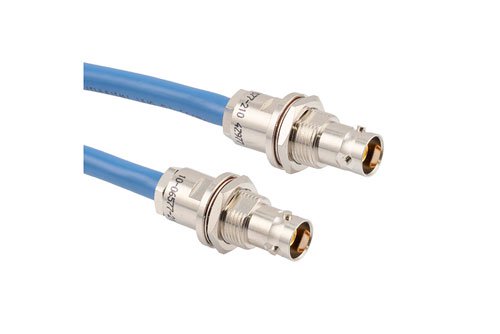 Lead Free 3-Lug TRB Non-Insulated Bulkhead Jack to Jack for PE-30-02001 Cable