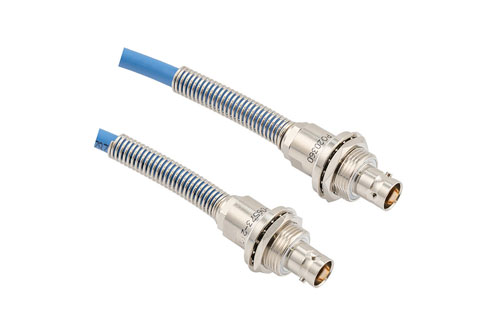 Lead Free Bend Relief 3-Lug TRB Bulkhead Insulated Jack to Jack for 78 Ohm PE-30-02001 Cable