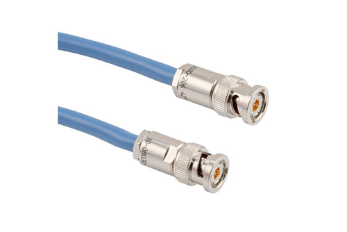 Lead Free 2-Slot TRB Plug to Plug 1553 Twinax Cable Using 78 Ohm PE-30-02001