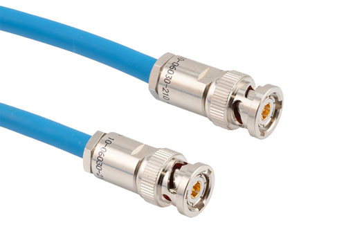 ROHS LSZH 78 Ohm TRB 3-Slot Solder/Clamp Plug to Plug for TWCH-78-2 Twinax MIL-STD-1553 Cable -30C +80C