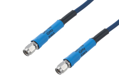PE-TC195 Series Phase Stable Test Cable SMA Male to SMA Male to 18 GHz, RoHS