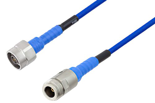 PE-TC195 Series Phase Stable Test Cable N Male to N Female to 18 GHz  ,RoHS