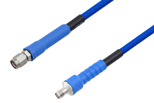 PE-TC195 Series Phase Stable Test Cable SMA Male to SMA Female to 27 GHz 72 Inch Length ,RoHS