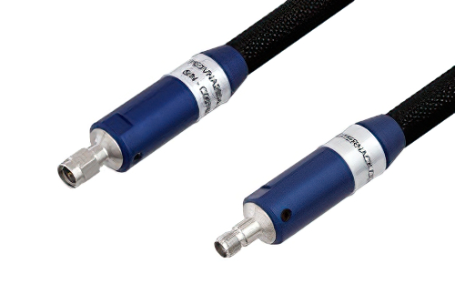 VNA Ruggedized Test Cable 3.5mm Male to 3.5mm Female 26.5GHz 48 Inch Length, RoHS