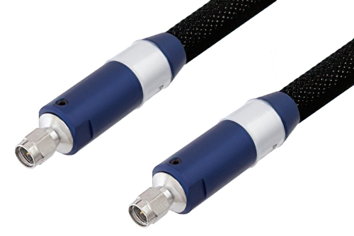 VNA Ruggedized Test Cable 2.92mm Male to 2.92mm Male 40GHz 24 Inch Length, RoHS