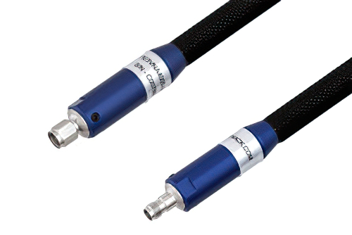 VNA Ruggedized Test Cable 2.4mm Male to 2.4mm Female 40GHz 24 Inch Length, RoHS