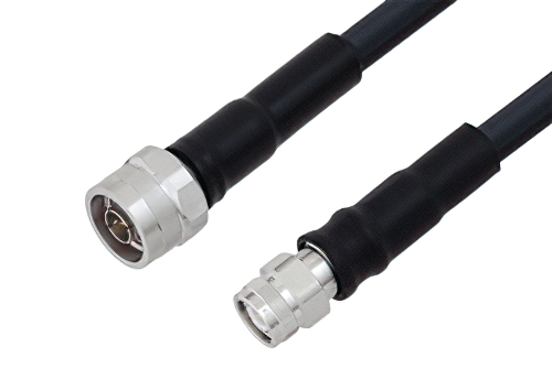 N Male to TNC Male Cable 100 CM Length Using LMR-400 Coax