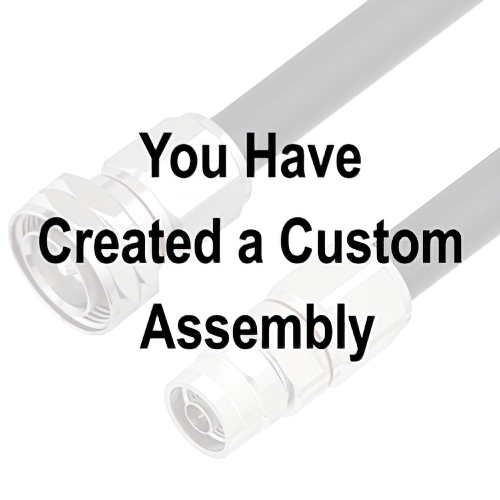 SMA Male to MMCX Jack Cable Using PE-C100-LSZH Coax