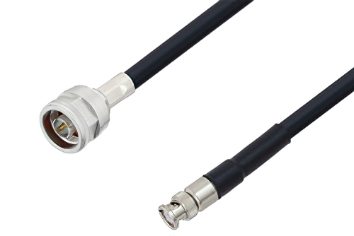 N Male to BNC Cable Using LMR-400-UF Coax