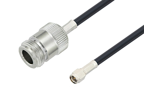 SMA Male to N Female Cable 48 Inch Length Using LMR-195 Coax