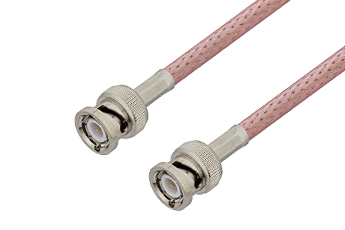 BNC Male to BNC Male Cable 50 CM Length Using RG303 Coax