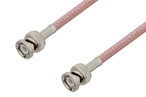BNC Male to BNC Male Cable 60 Inch Length Using RG303 Coax