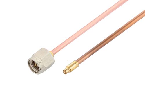 SMA Male to Mini SMP Female Cable Using RG405 Coax