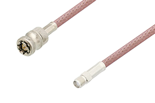 QD SMA Male to SMA Female Cable Using RG142 Coax