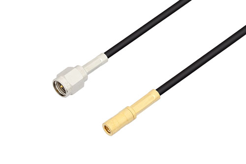 SMA Male to SSMB Plug Low Loss Cable Using LMR-100 Coax