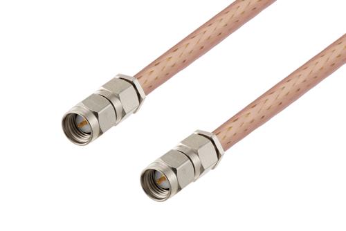SMA Male to SMA Male Cable Using RG141 Coax