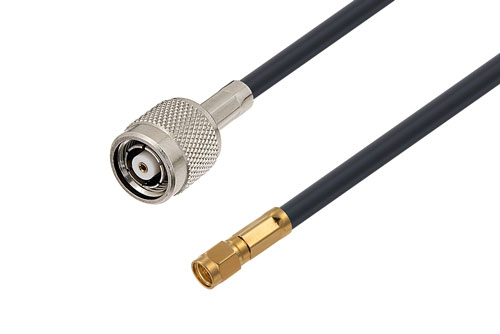 Reverse Polarity TNC Plug to SMA Male Low Loss Cable Using LMR-240 Coax