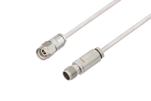 2.92mm Male to 2.4mm Female Cable Using PE-SR405AL Coax