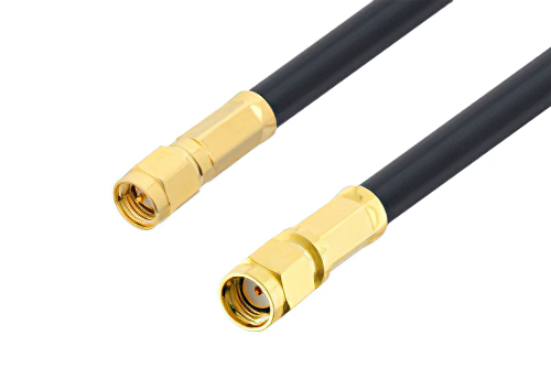 SMA Male to Reverse Polarity SMA Male Cable Using LMR-240 Coax